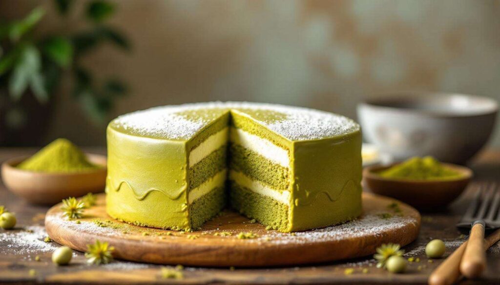Opéra au Matcha : recette Gourmande