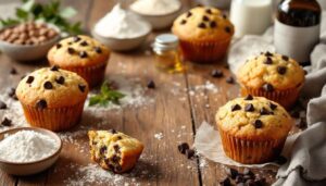 Recette de muffins aux pépites de chocolat : gourmands et faciles