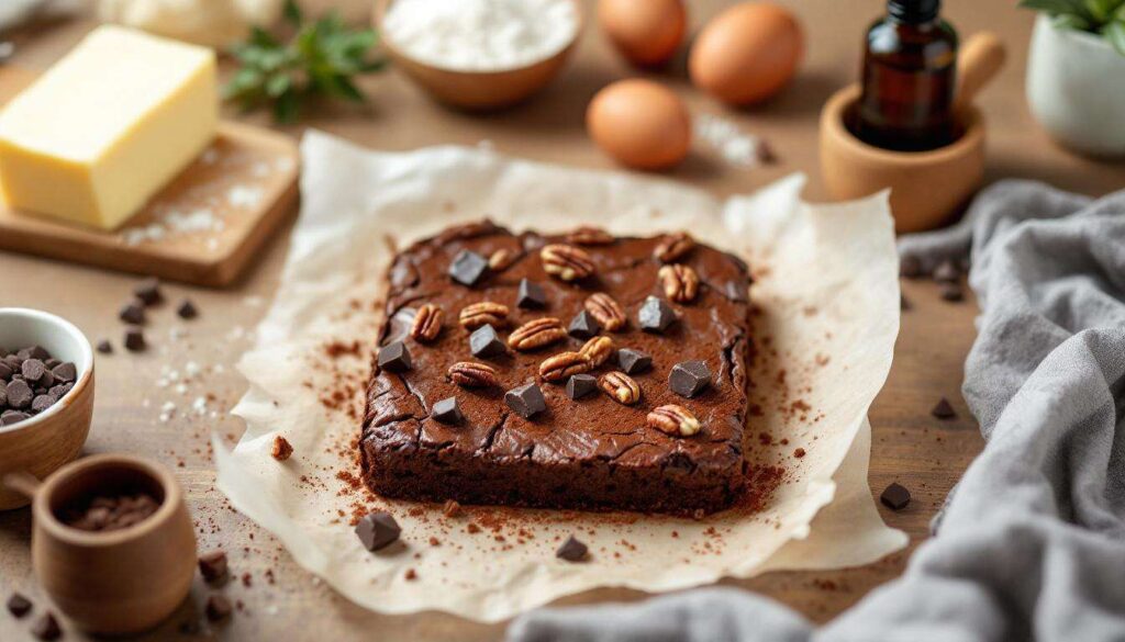 Brownie au chocolat : recette gourmande et facile