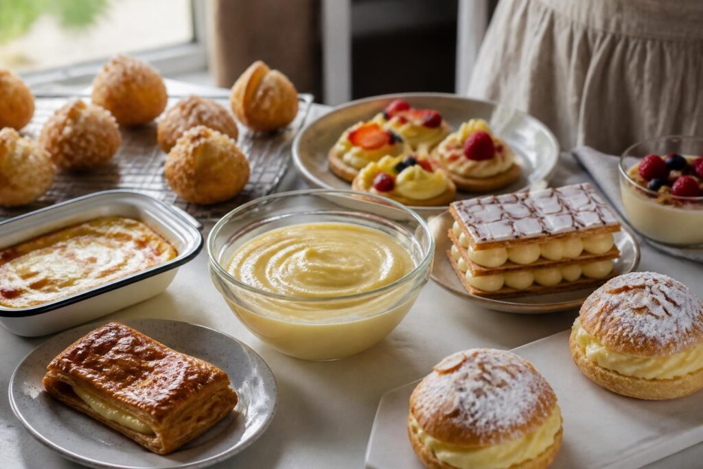 Que faire avec de la crème pâtissière ? 12 idées